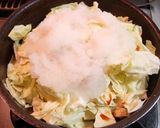 キャベツとツナのおろし煮作り方3写真