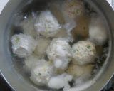 簡単♪ネギ入り鶏団子と白菜きのこの和風煮作り方9写真