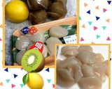 帆立とキウイフルーツの美肌マリネ♪作り方1写真