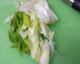 帆立稚貝と長ねぎのパスタ作り方2写真