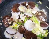 帆立稚貝と長ねぎのパスタ作り方3写真