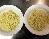 舞茸入り汁なし担々麺作り方4写真