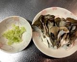 舞茸入り汁なし担々麺作り方1写真