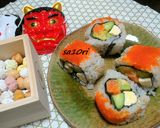 具だくさん！基本の太巻き寿司！恵方巻にも作り方15写真