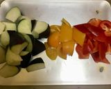 味しみしみ♡なすとパプリカの彩り煮浸し作り方1写真