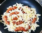 卵とウィンナーのチーズ炒め作り方17写真