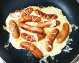 卵とウィンナーのチーズ炒め作り方18写真