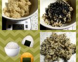 黒ごま香る♡玄米せんべい作り方1写真