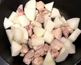 鶏肉と大根のオイスターソース煮作り方3写真