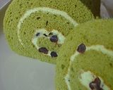 抹茶ロールケーキ作り方8写真