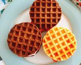 米粉ワッフルでお砂糖なしワッフルタワー作り方6写真