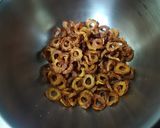 驚きスイーツ☆ちくわのチュロス風作り方5写真