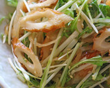 簡単♪ちくわと水菜しゃきしゃきサラダ作り方5写真