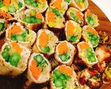 カラフル野菜の豚ばら肉巻き作り方8写真
