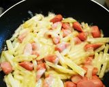 簡単☆新じゃがとウインナーのガレット風作り方5写真