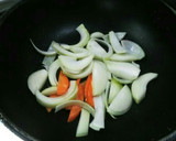 本格簡単野菜と牛肉のオイスターソース炒め作り方3写真
