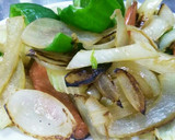 本格簡単野菜と牛肉のオイスターソース炒め作り方6写真