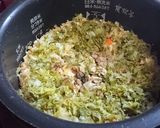 あたただしで牡蠣と白菜のおこわ風作り方5写真