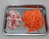 ぶたバラ人参きんぴら作り方1写真