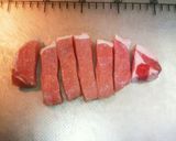 厚切り豚ロースの甘酢ケチャップ炒め作り方1写真