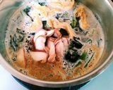 煮干し粉でCa強化のお味噌汁。作り方2写真