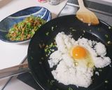 ずぼらDEパラパラチャーハンへの道！作り方2写真