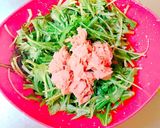 オシャレな♡水菜のシャキシャキサラダ作り方3写真