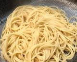 簡単！ランチ◎ツナと水菜の和風のパスタ作り方1写真