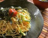 簡単！ランチ◎ツナと水菜の和風のパスタ作り方6写真