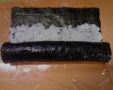 かにかまと炒り卵の太巻き　恵方巻きにも作り方9写真