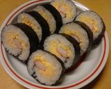 かにかまと炒り卵の太巻き　恵方巻きにも作り方12写真