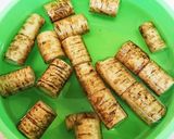 肉巻きごぼうの煮物作り方3写真