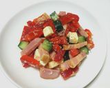 赤パプリカのチーズサラダ *ﾟ作り方3写真