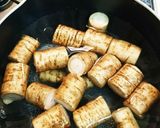 肉巻きごぼうの煮物作り方4写真