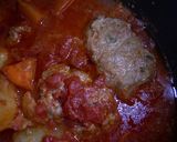 余った具で簡単煮込みハンバーグ作り方3写真