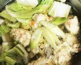 ふわふわ鶏団子汁作り方4写真