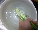 水菜の洗い方♡(❊´︶`❊)。۞·:作り方4写真