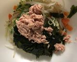 豆苗ともやしであっさりサラダ作り方4写真