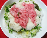 一人暮らしの簡単ずぼら丼ver.ねぎとろ作り方4写真