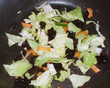 中華肉野菜炒め（出前風）作り方3写真