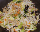 中華肉野菜炒め（出前風）作り方5写真