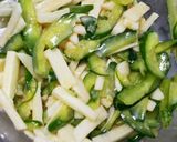 きゅうりと山芋の和風サラダ作り方5写真