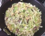 オイルサーディンとキャベツのパスタ作り方8写真
