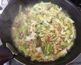 オイルサーディンとキャベツのパスタ作り方9写真