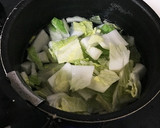時短★白菜ともずくのさっぱりスープ作り方2写真