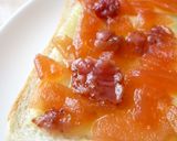 私の定番朝食☆ジャムチーズトースト☆作り方1写真