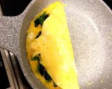 簡単☆冷凍ほうれん草でチーズオムレツ☆作り方7写真