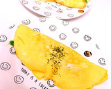 簡単☆冷凍ほうれん草でチーズオムレツ☆作り方9写真