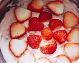 バレンタイン♡簡単♡生チョコいちごケーキ作り方5写真