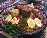ウズベキスタン♡柘榴と食べる伝統牛肉ご飯作り方19写真